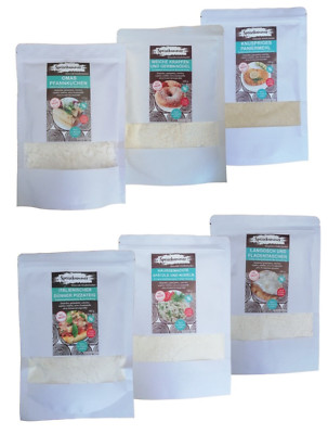 Glutenfreie Backmischung Langos Pizza Krapfen Spätzle Pfannkuchen Panier paleo