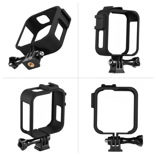 Action Camera Case Plastic Protective Frame Housing Vlog Cage Mount Frame Q4E7 - Picture 11 of 11