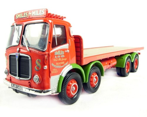 Corgi Road Transport Heritage CC11508 AEC MKV 8 WHEEL PLATFORM SMILES & CO LTD - Picture 4 of 4