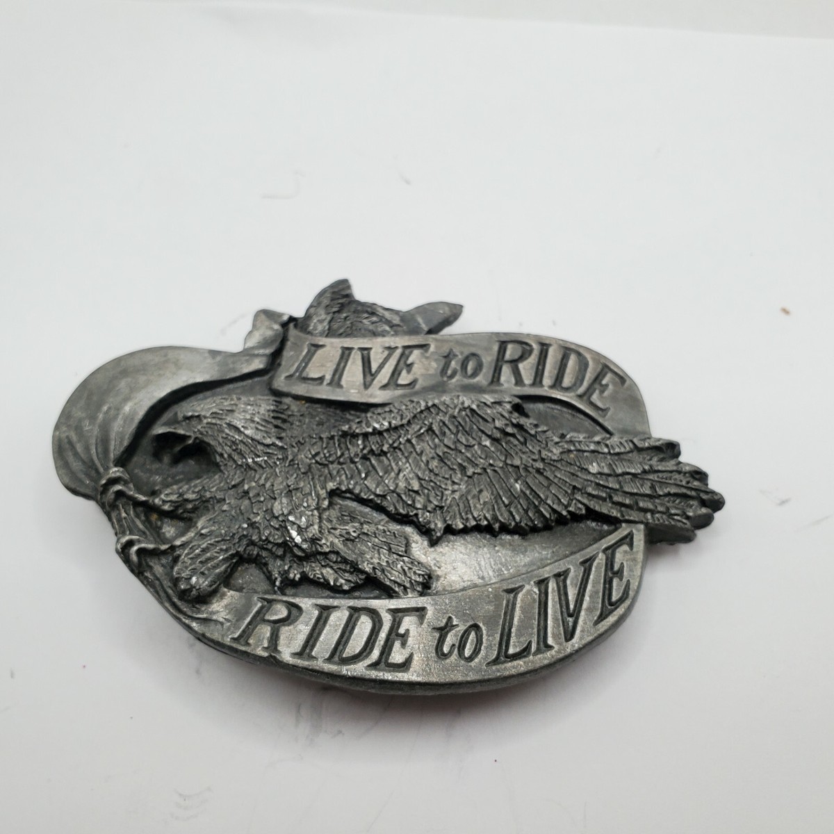 VINTAGE LIVE TO RIDE RIDE TO LIVE EAGLE IN FLIGHT BELT  display picture 3
