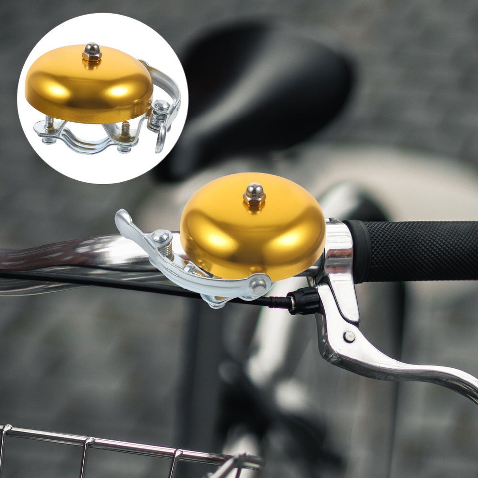 Loudest Bike Bell Mini Ring Horn Cycle Bells for Adult Road Bikes Lotus