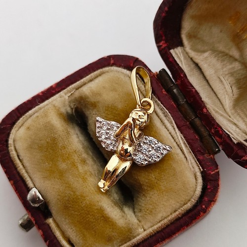 9ct gold cubic zirconia set yellow and 