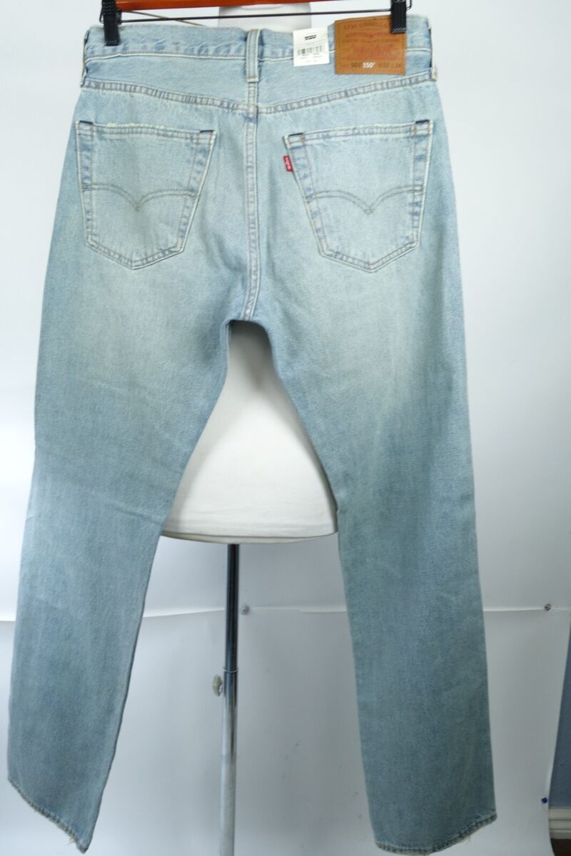 Levis 501 150 Anniversary Redline Selvedge Jean Distressed Levis 501 150 Anniversary Redline Selvedge Jean Distressed