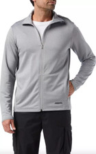 Musto Men's Fleece Essential Full Zip Sweater, Grey, S, New With Tag's RRP £70