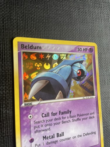 Pokemon TCG Reverse Foil Card: Beldum 54/101 (Ex Hidden Legends Set) NM - Picture 9 of 13