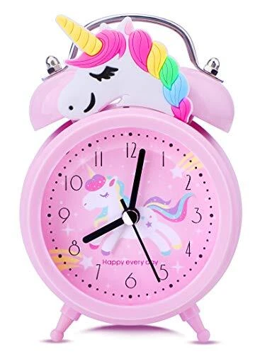 Reloj despertador de unicornio para ni as y ni os bonita