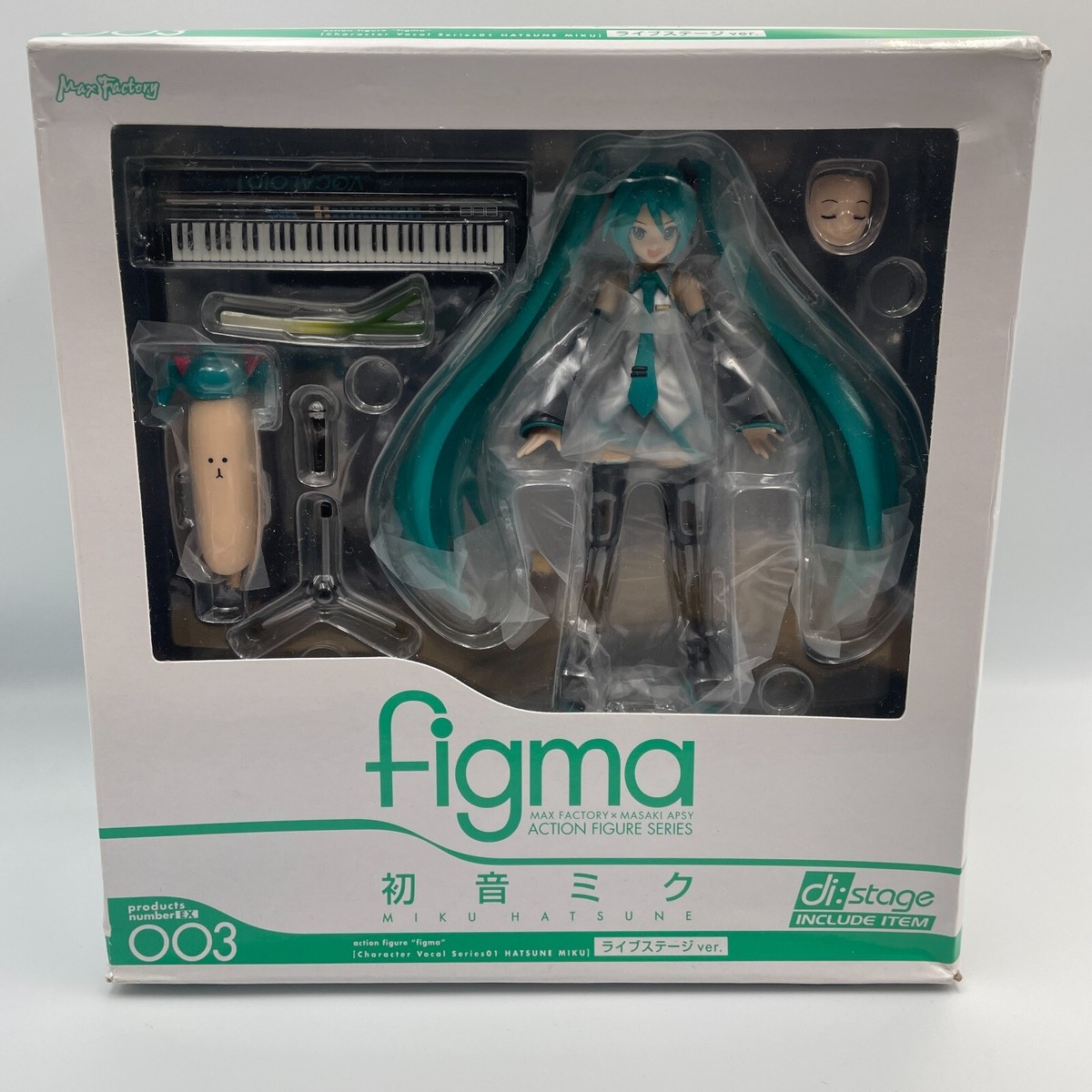 Figma Ex003 Miku Hatsune Live Stage Ver. Character Vocal Series 01