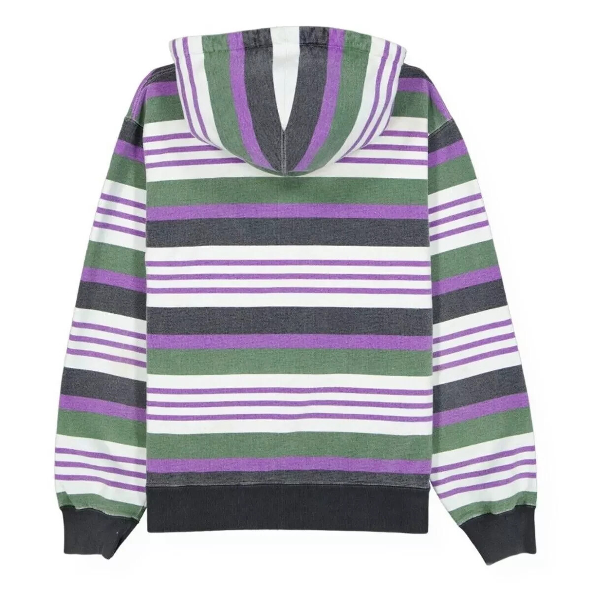 Supreme Multi-Coloured Striped Logo Hoodie Size L / Size L / Mens image 2
