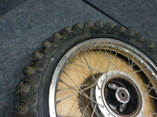 2007 Yamaha TTR 125L TTR125L OEM Rear Rim Tire BIG WHEEL 16" 00-24 Geomax Tire - Bild 11 von 15