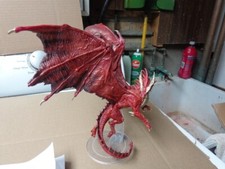 D D ICONS OF THE REALMADULT RED DRAGON PREMIUM FIGURE LIGHTLY DISPLAYED