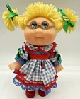 Vtg Cabbage Patch Kids Doll Norma Jean Blonde Hair Freckles Glasses CPK 97