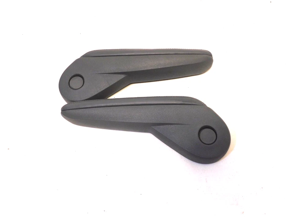 Volkswagen Routan 2009-2014 conductor reposabrazos izquierdo reposabrazos cuero gris VW OEM Foto 4 de 4