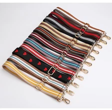 Mixed Color Adjustable Shoulder Crossbody Strap Handbags Bags Replacement 1.5"