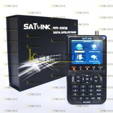 1PCS NEW Satlink WS-6908 3.5" DVB-S FTA Digital Satellite Meter Satellite Finder
