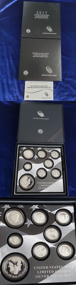 2017 S US United States Mint Limited Edition Silver Proof Set