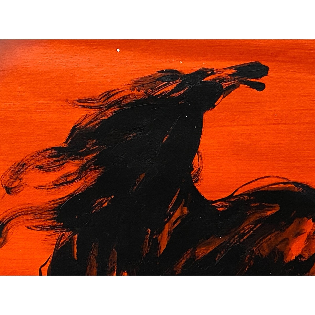 Oil Paint Canvas Art Black Artistic Racing Horse Wall Decor Painting ws3435S Oil Paint Canvas Art Black Artistic Racing Horse Wall Decor Painting ws3435S