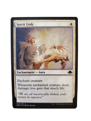 link mtg card custom designs shared Mint / near mint condition trading card Soul Link | Apocalypse |