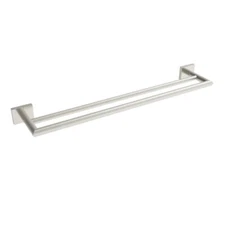 ICO Bath V6218 Volkano Crater 24" Towel Bar - Brushed Nickel