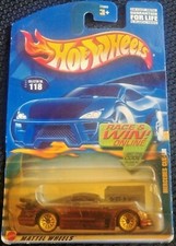 Hot Wheels 2002 Collector Series No. 118 Diecast Car Mercedes CLK-LM NIB 2001