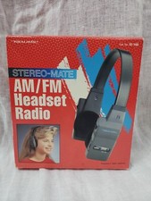 Vintage Realistic 12-146 AM / FM Stereo-Mate Headset Radio WORKS