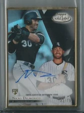 2018 TOPPS GOLD LABEL NICKY DELMONICO WHITE SOX RC GOLD FRAMED AUTO RARE SP