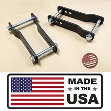 [SR] 2" Rear Leveling Lift Shackle Bracket Kit for 07-21 Toyota Tundra 2WD / 4WD