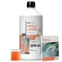 Reavet LachsöL 1L FüR Hunde Katzen Und Pferde Omega 3 &6 Barf ÖL FischöL