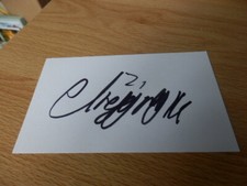 GREGG WYLDE  - ACTIVE / RETIRED PLAYERS - ALL LEAGUES -AUTOGRAPHED CARD