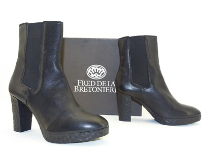 Fred De La Bretoniere Damenstiefel Stiefelette Boots Absatzstiefelette NEU Gr.42