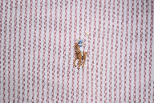 Polo Ralph Lauren Dress Shirt Striped Classic Fit Short Sleeve Mens Size Large - Picture 4 of 8