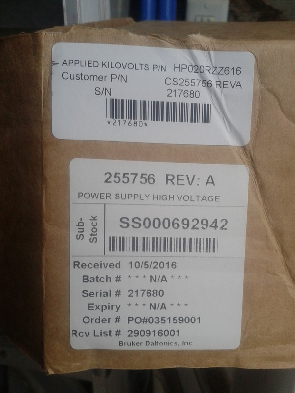 Applied Kilovolt power supply HP020RZZ616 NIB