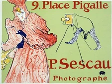 P. Sescau Photograph Decorative Poster. Graphic Art. Wall Interior Design 2381