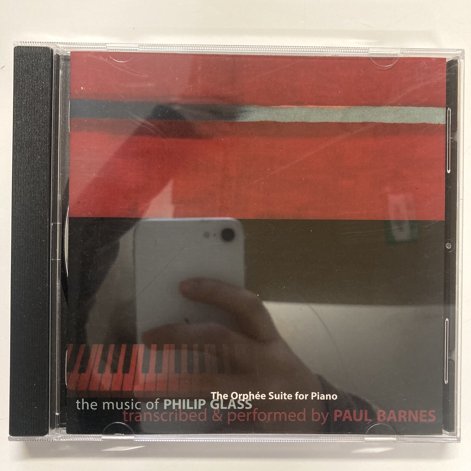 Music of Philip Glass The Orphee Suite for Piano - Paul Barnes ( 2003 CD Album)