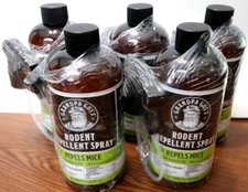 Grandpa Gus's Rodent Spray, Repels Mice (5 - 16oz Bottles with Sprayer)