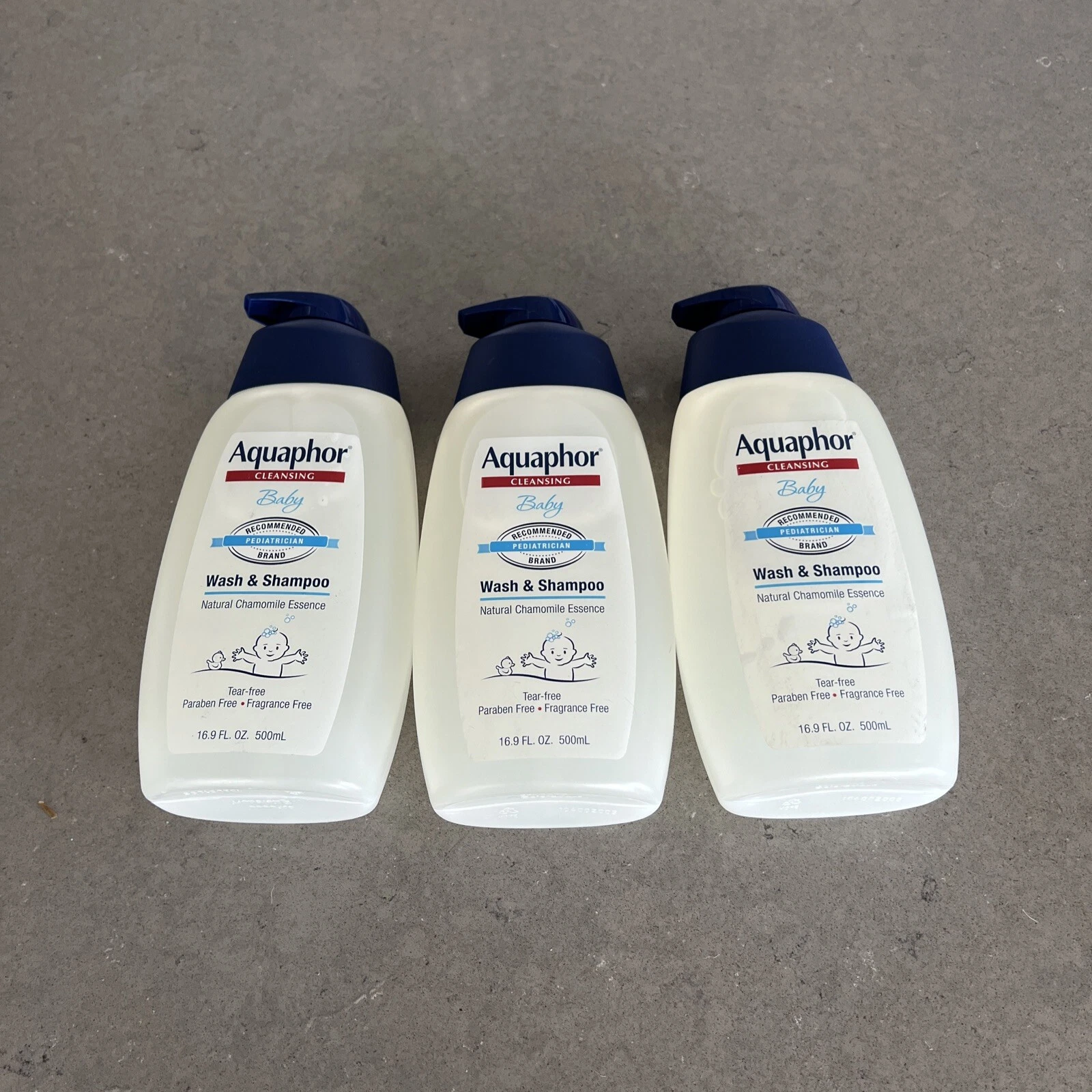 3 Pk Aquaphor Baby Wash & Shampoo W/ Chamomile Essence Tear Free 16.9oz ea | New
Opens in a new wind