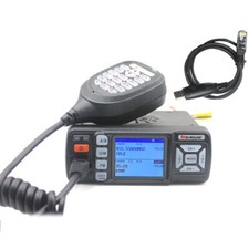 BAOJIE BJ-318 Mini Mobile Radio 25W Dual Band 136-174 400-490Mhz Walkie Talkie
