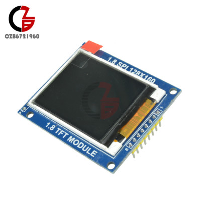 Mini 1.8 Inch Serial SPI TFT LCD Module Display with PCB Adapter ST7735B IC