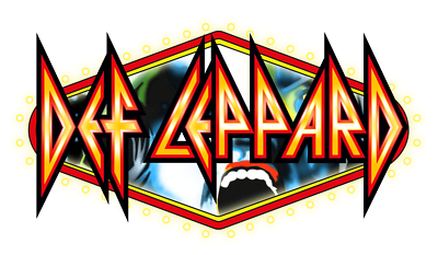 Def leppard sticker logo rock band music weatherproof bumper vinyl