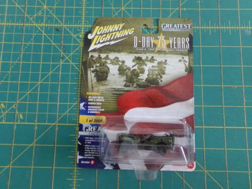 NIP Johnny Lightning 75 Anniversary of D Day Willys Jeep - Picture 2 of 2