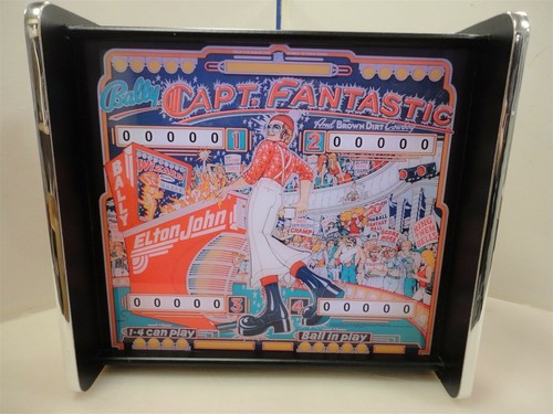Bally Captain Fantastic Pinball Head LED Display light box - Picture 8 of 9