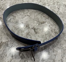 Mizuno Classic Baseball / Softball Belt YOUTH Blue 39  Long FREE SHIPPING
