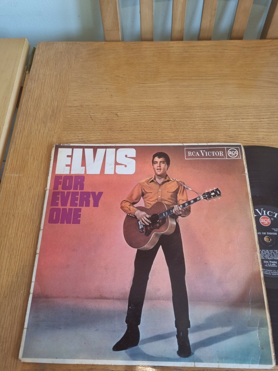 Elvis Presley Elvis for Everyone UK版Mono Elvis Presley Elvis For Everyone - Red Spot - EX UK Vinyl LP
