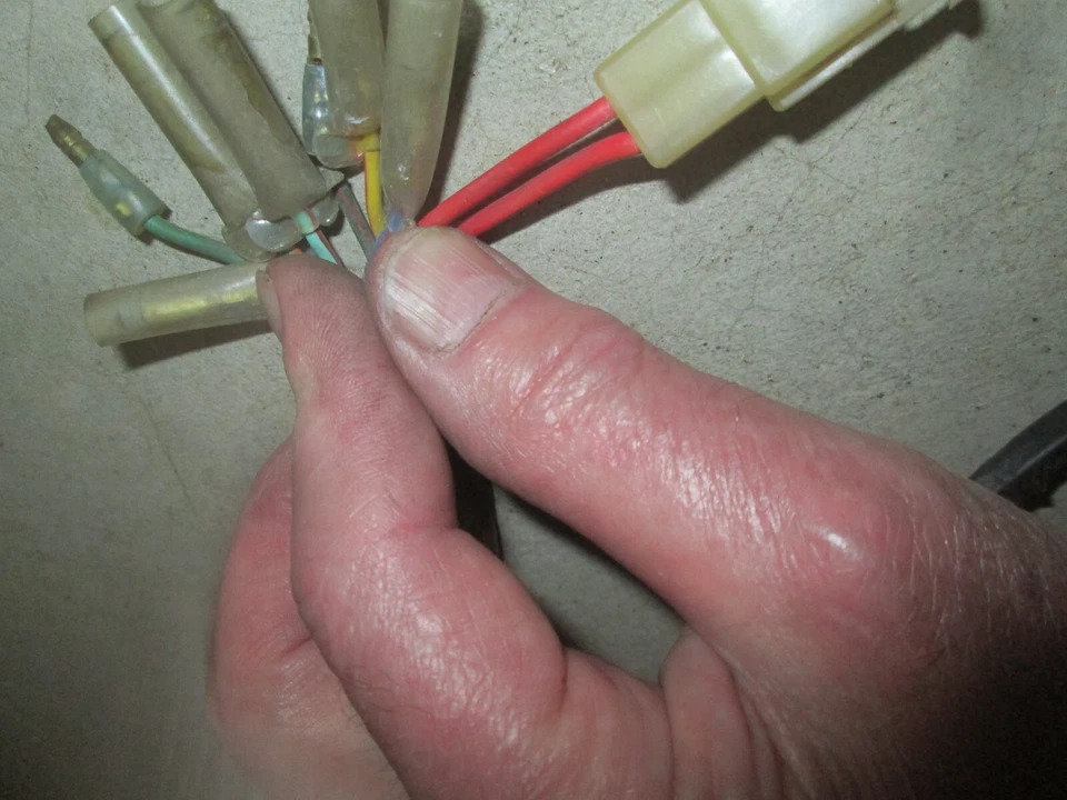 Arnés de cableado principal Honda 1982-1983 CB450SC NIGHTHAWK 32100-MC9-670 Foto 3 de 4