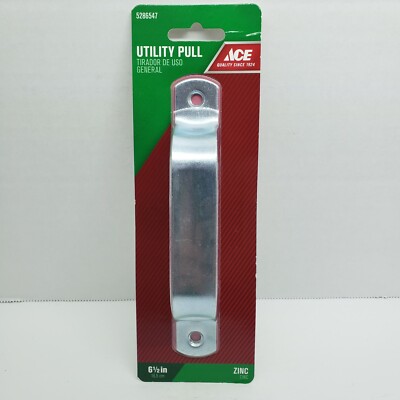 ACE Utility Pull handle Zinc 6-1/2