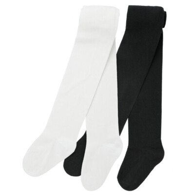 2 Paar Kinder Jungen Mädchen Strumpfhose Unisex im Doppelpack Gr. 98/104 110/116
