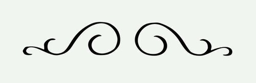 Plantilla Remolino Flourish Elegante Borde Artesanía Tú eliges Talla Envío Gratuito - Imagen 2 de 21