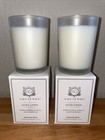 2X-AQUIESSE Candle LUXE LINEN SCENTED 6.5 Oz New In Box