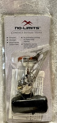 No Limits New compact butane stove.