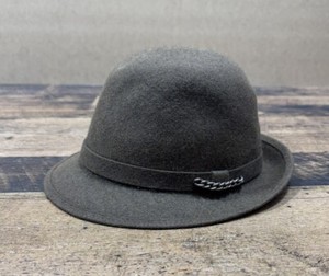 Borsalino Antica Casa Navy Blue Fur Felt Velour Capeline Floppy Hat Vintage New Women main image 4