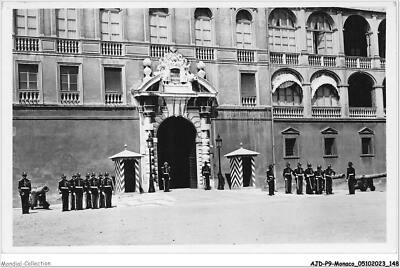 AJDP9-MONACO-0973 - Fürstentum Monaco - Die Wachablösung Am Palast